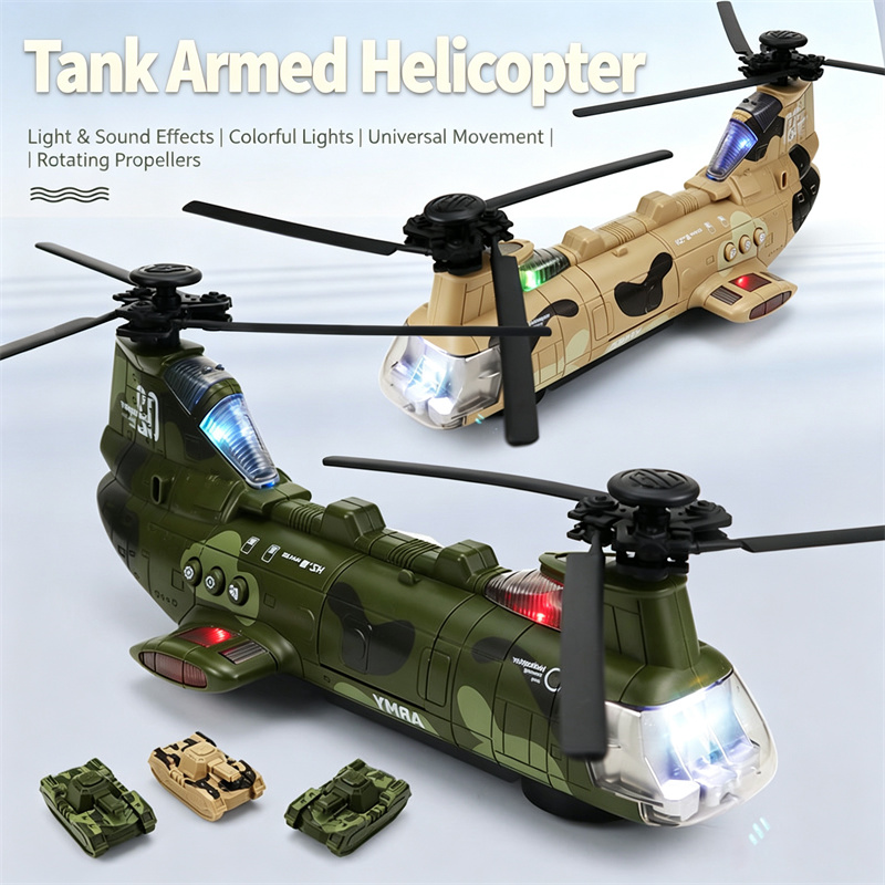 Kids Education In Us - Elektrisches „Bump and Go“-Transportflugzeug-Spielzeug mit 360°-Drehung,