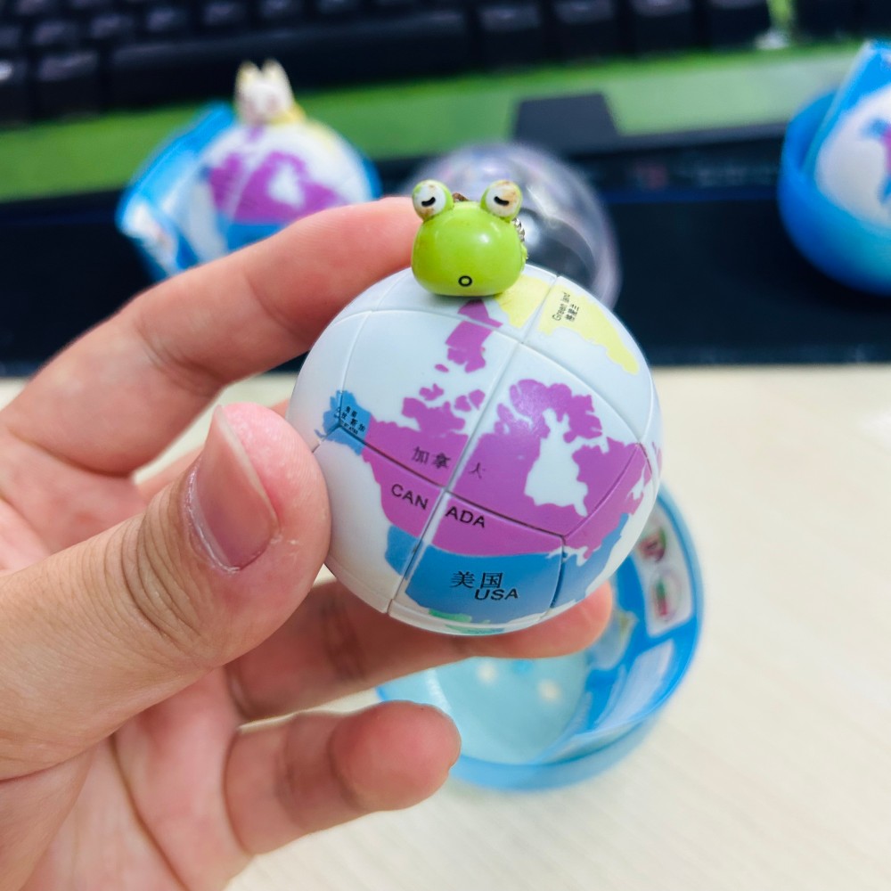 2006 Earth World Map 2x2 Ball  – Puzzle Map World Bewertung und Preis