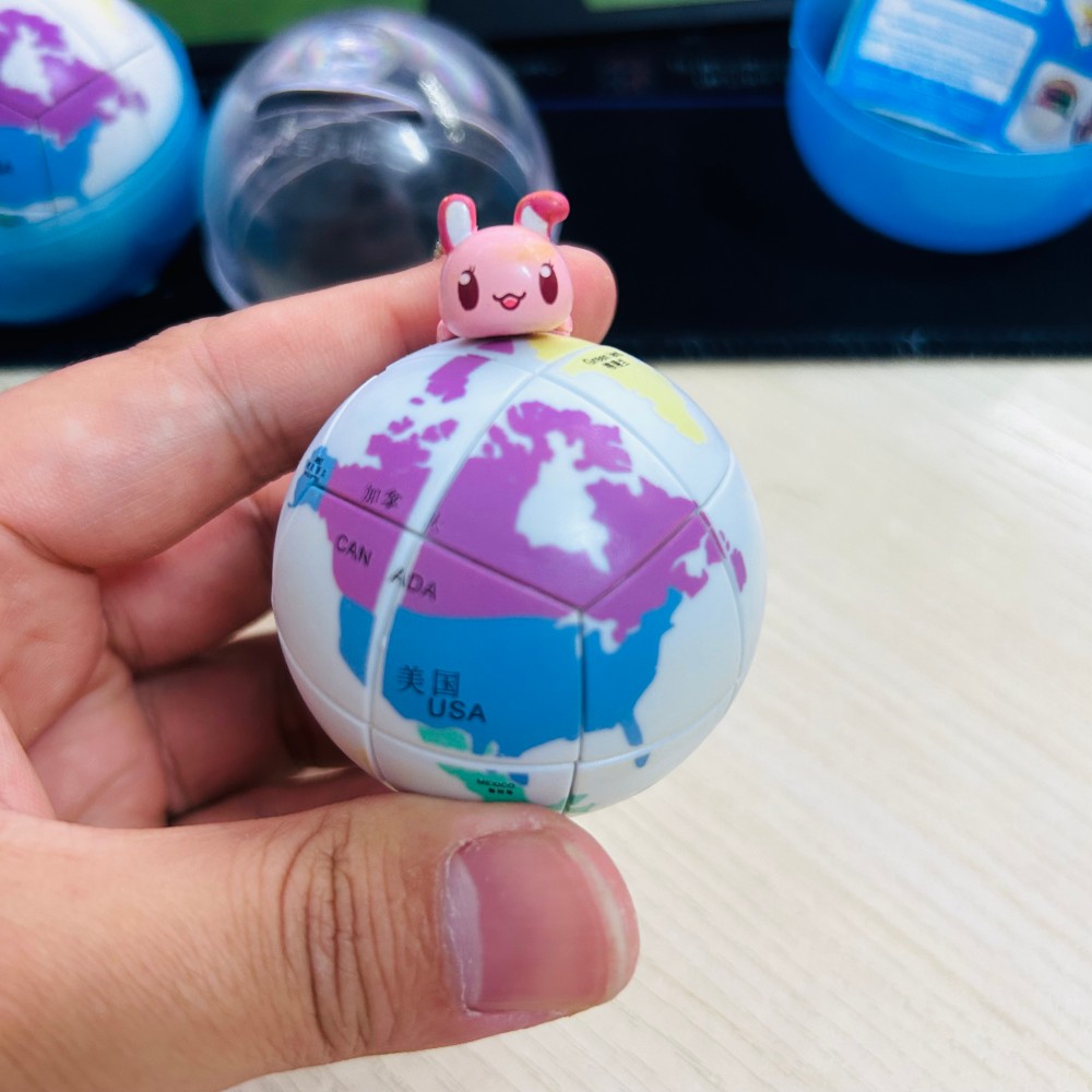 2006 Earth World Map 2x2 Ball  – Puzzle Map World Bewertung und Preis