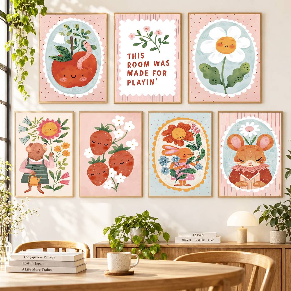 Blumen-Alphabet Bildung Kinder – Kids Education Wallpaper Bewertung und Preis