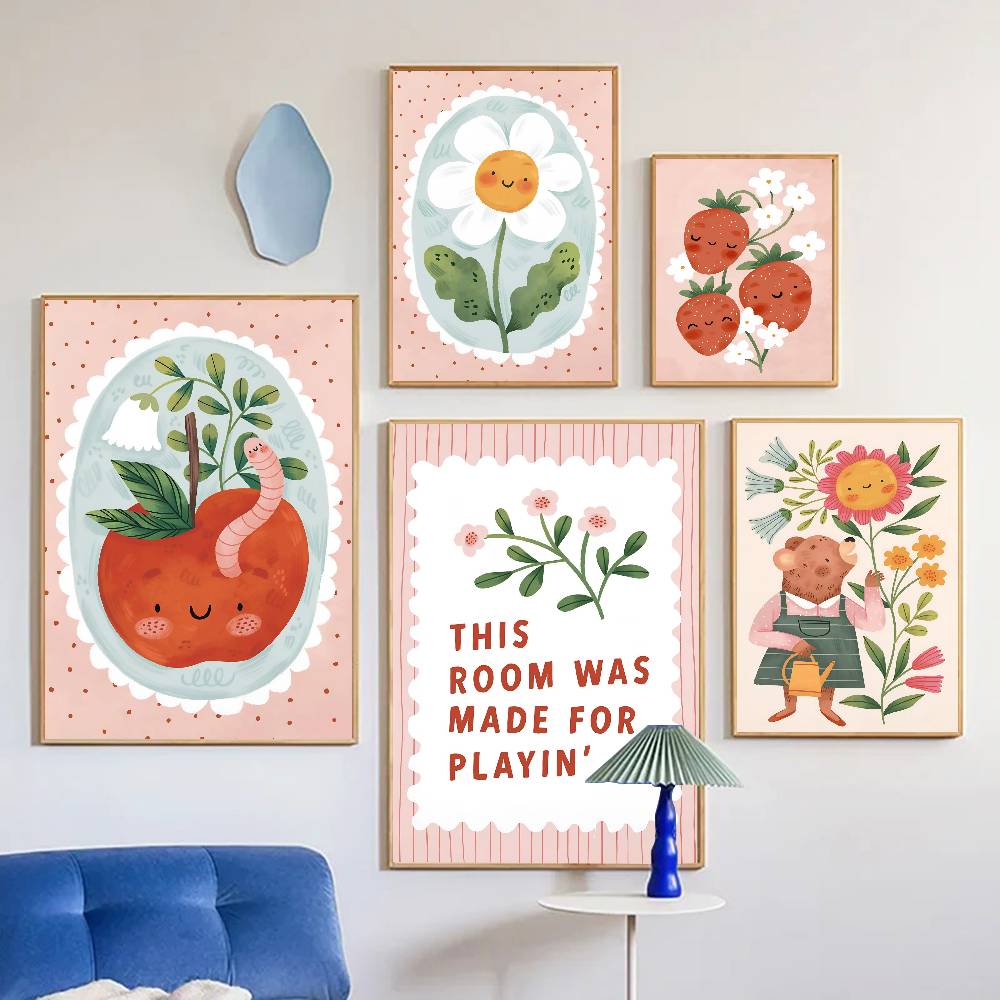 Blumen-Alphabet Bildung Kinder – Kids Education Wallpaper Bewertung und Preis